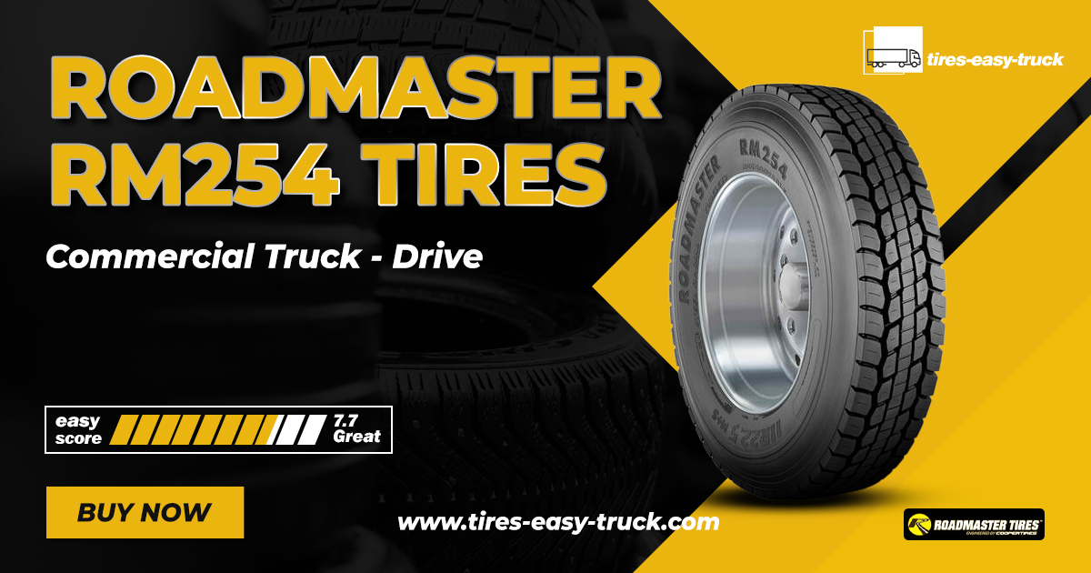 Roadmaster RM254 drive tire
