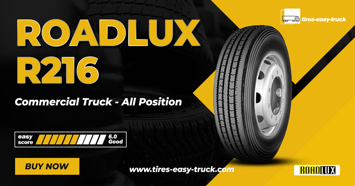 Roadlux R216 steer tire