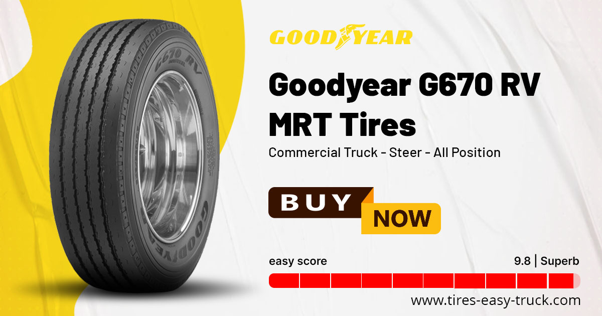 Goodyear G670 RV MRT Tires