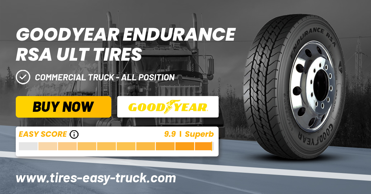 Goodyear Endurance tire - best tires for class c motorhome