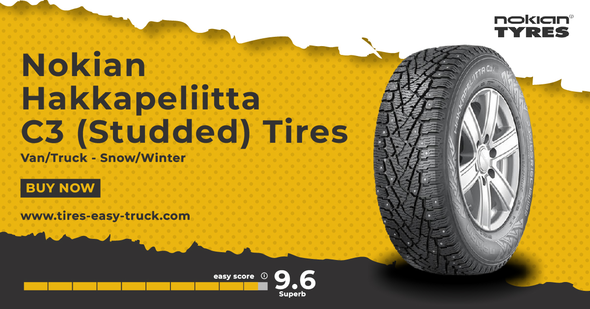 Nokian Hakkapeliitta C3 (Studded) Tires