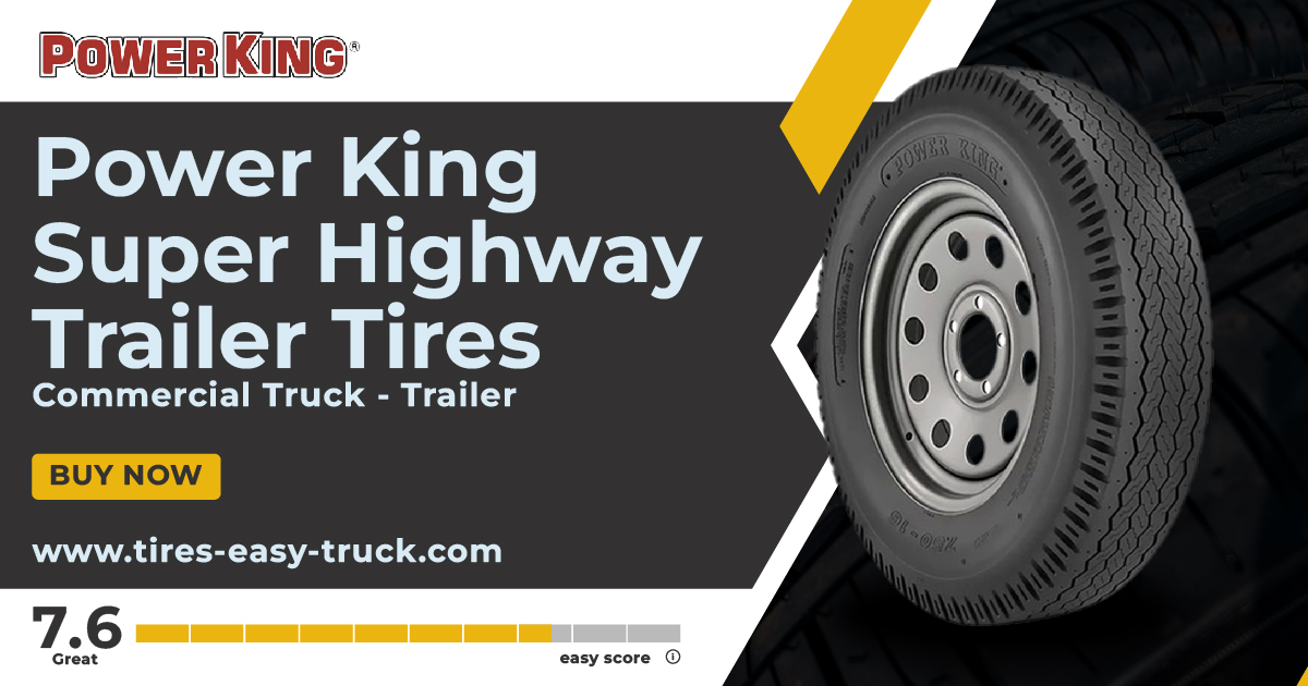 Power King Super Highway Trailer Tires